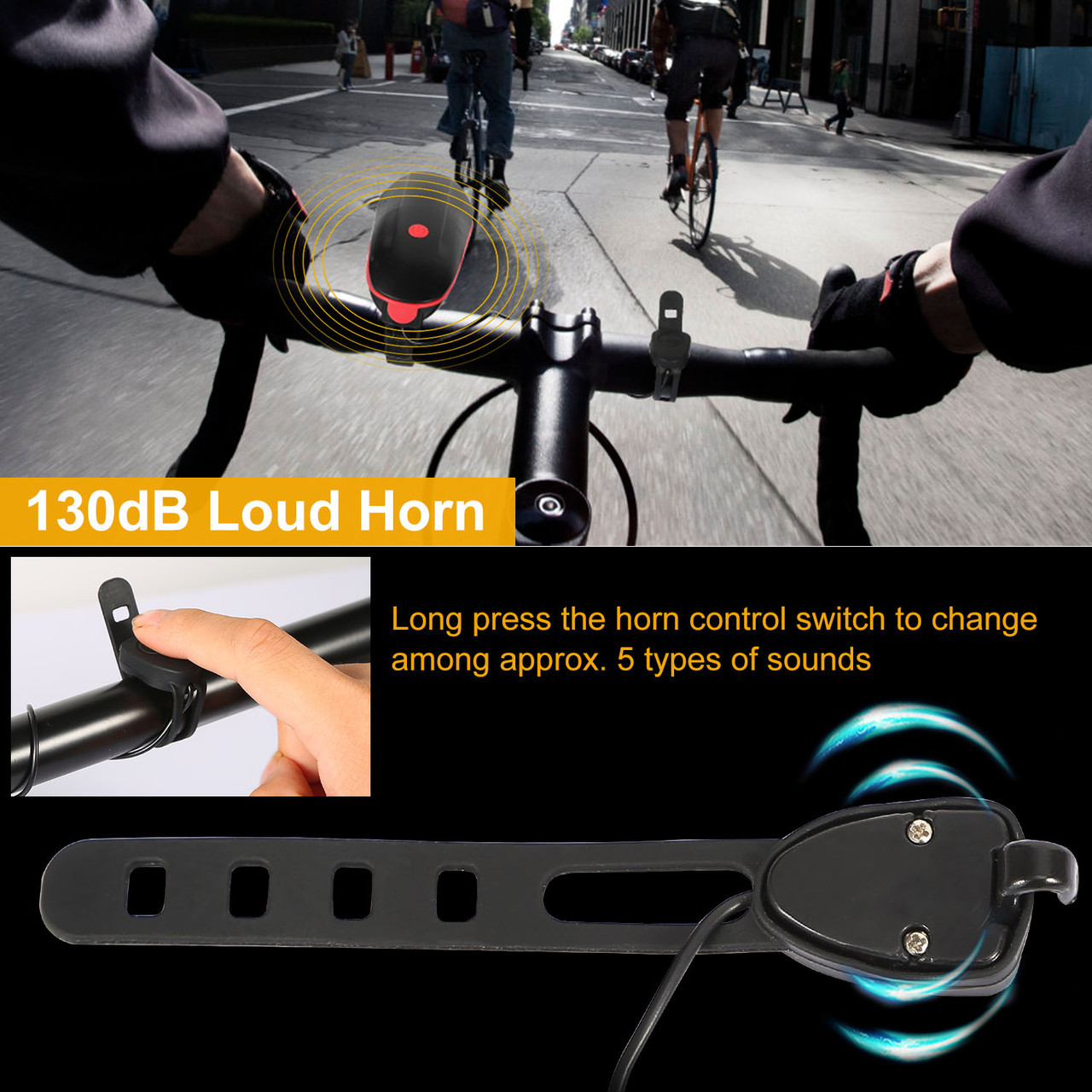10,000-Lumen Rechargeable LED Bike Headlight product image 10,000-Lumen Rechargeable LED Bike Headlight product image