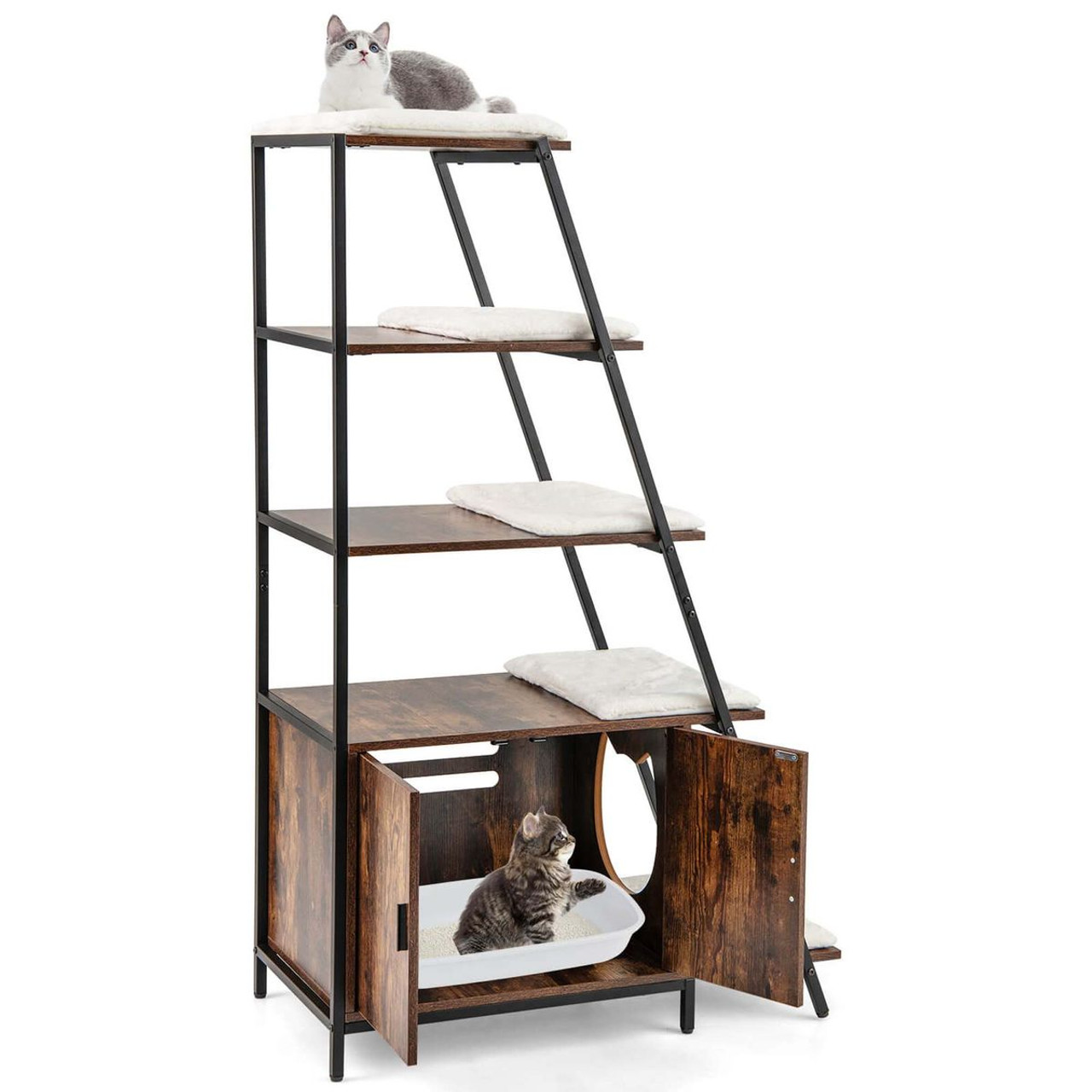  2-in-1 Large Cat Litter Box Enclosure  product image