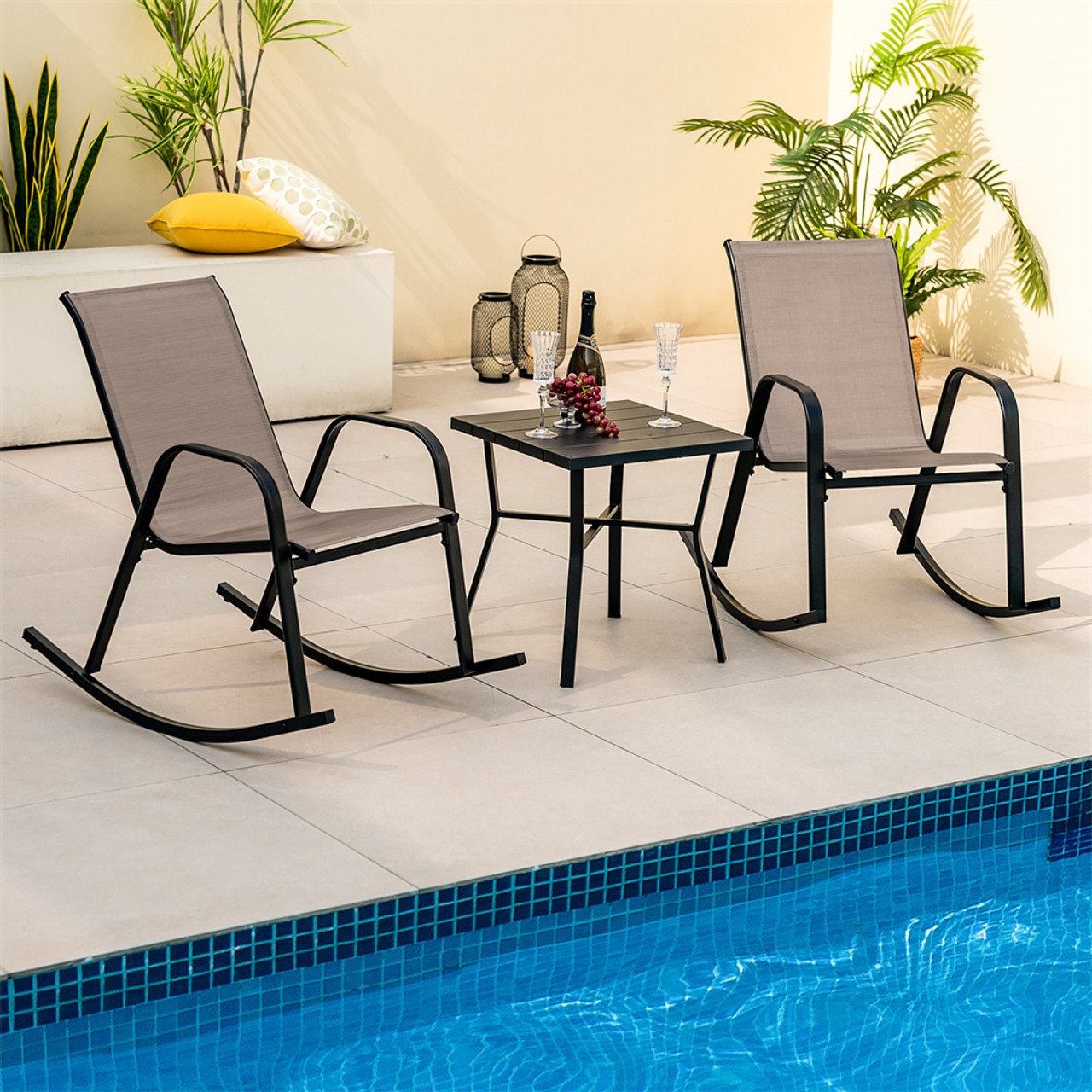 Outdoor Metal Patio Rocking Chair (2-Pack) product image