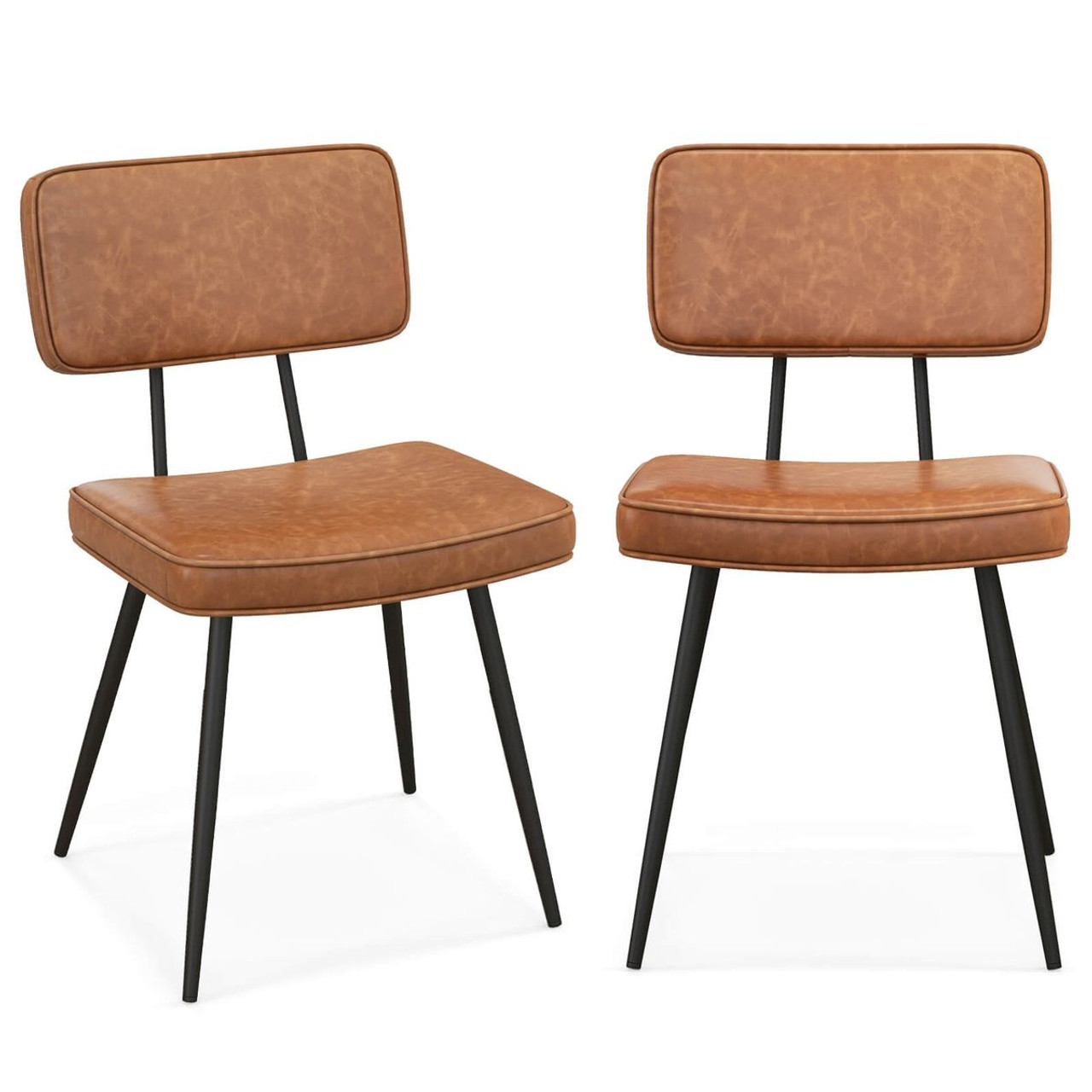 PU Leather Vintage Dining Chairs (Set of 2) product image