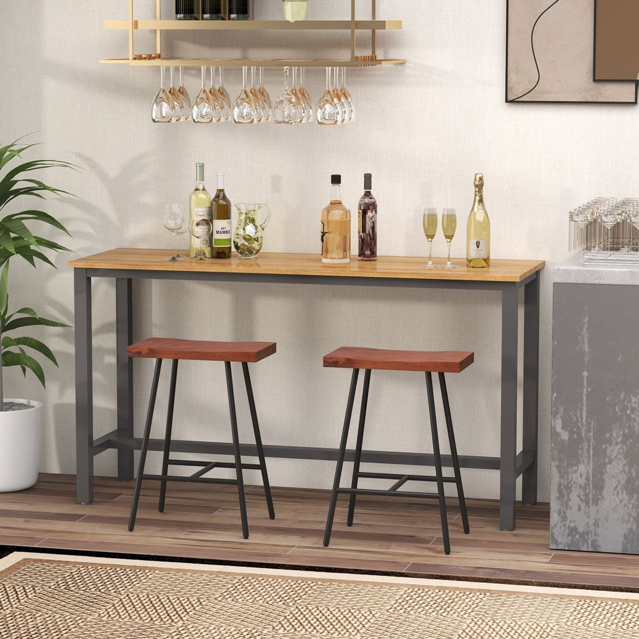 Industrial Saddle Stools (Set of 2) product image