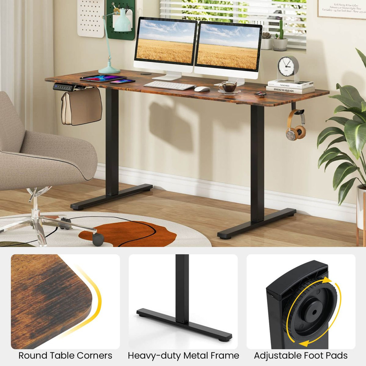 Adjustable  Electric  Stand Desk product image