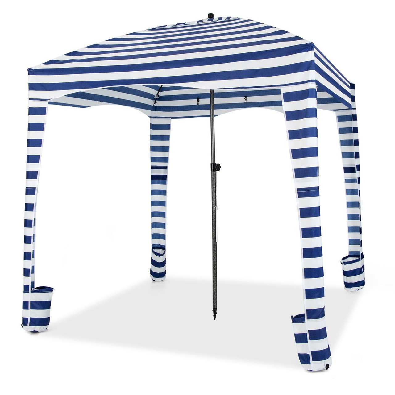 6x6 ft Foldable Beach Cabana Tent with Detachable Sidewall product image