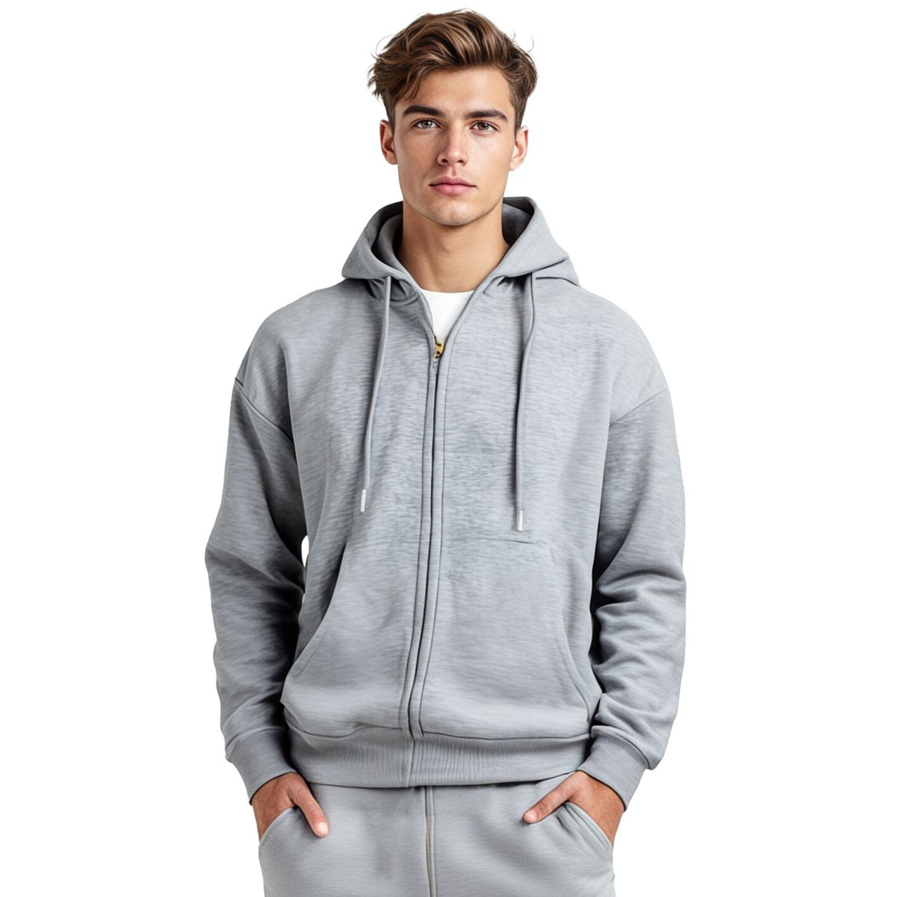 Men's Full-Zip Sherpa-Lined Hoodie product image