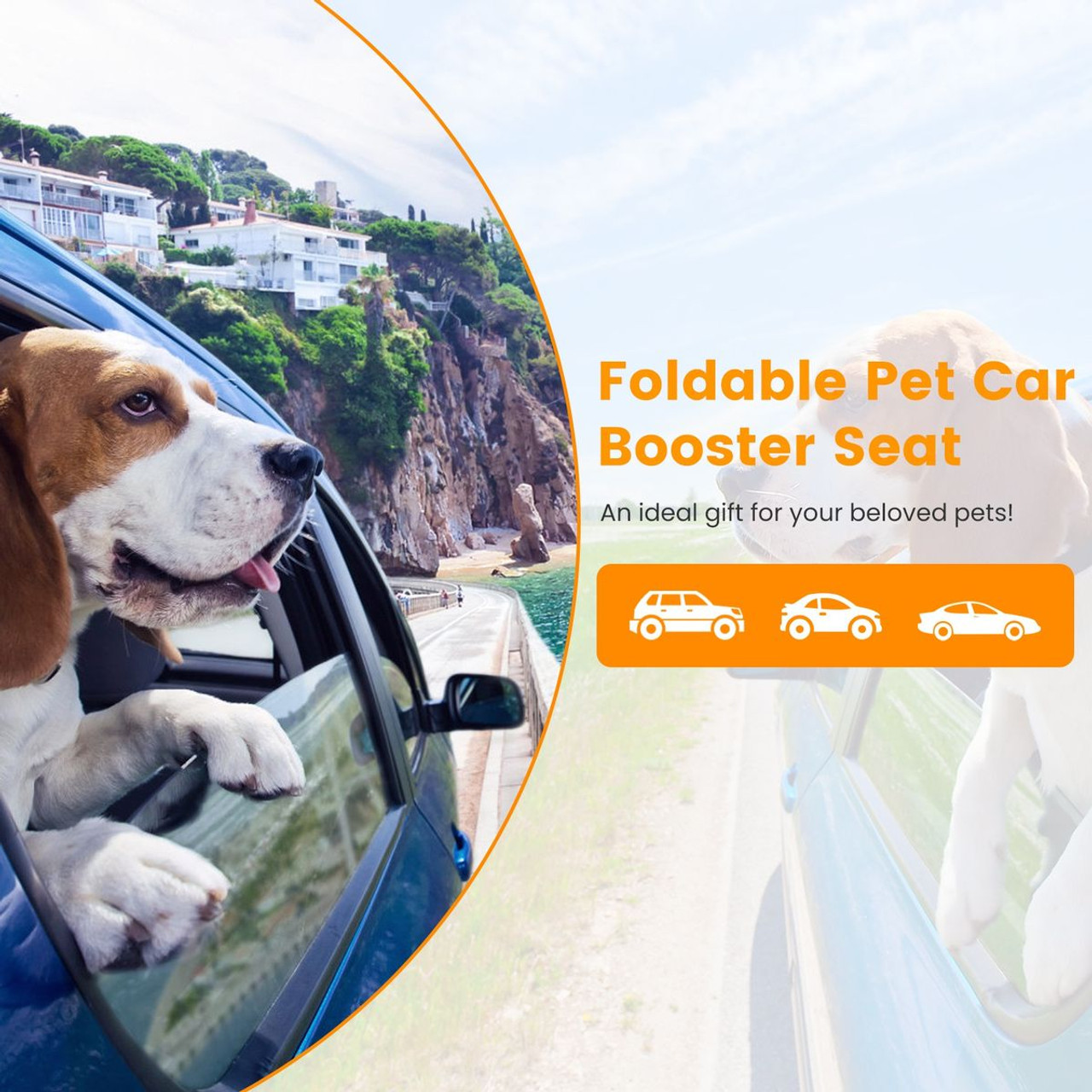 iMounTEK Car Dog Booster Seat product image