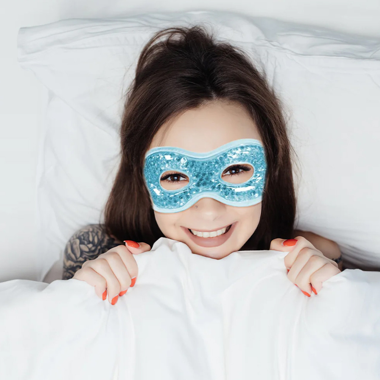 Reusable Hot/Cold Therapy Gel Eye Mask (2-Pack) product image
