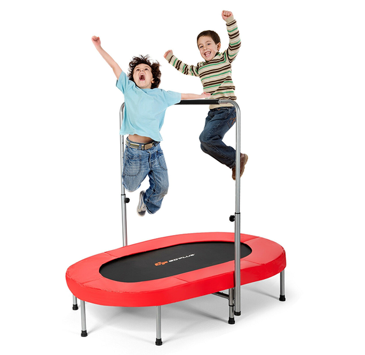 Foldable Double Mini Kids' Fitness Trampoline product image