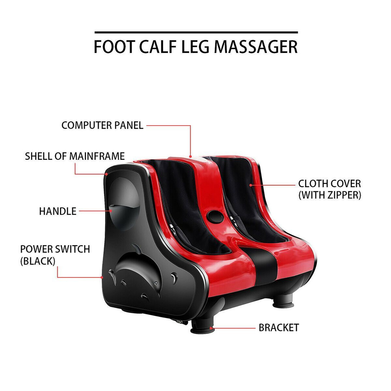 Shiatsu Kneading & Heating Foot/Calf/Leg Massager product image