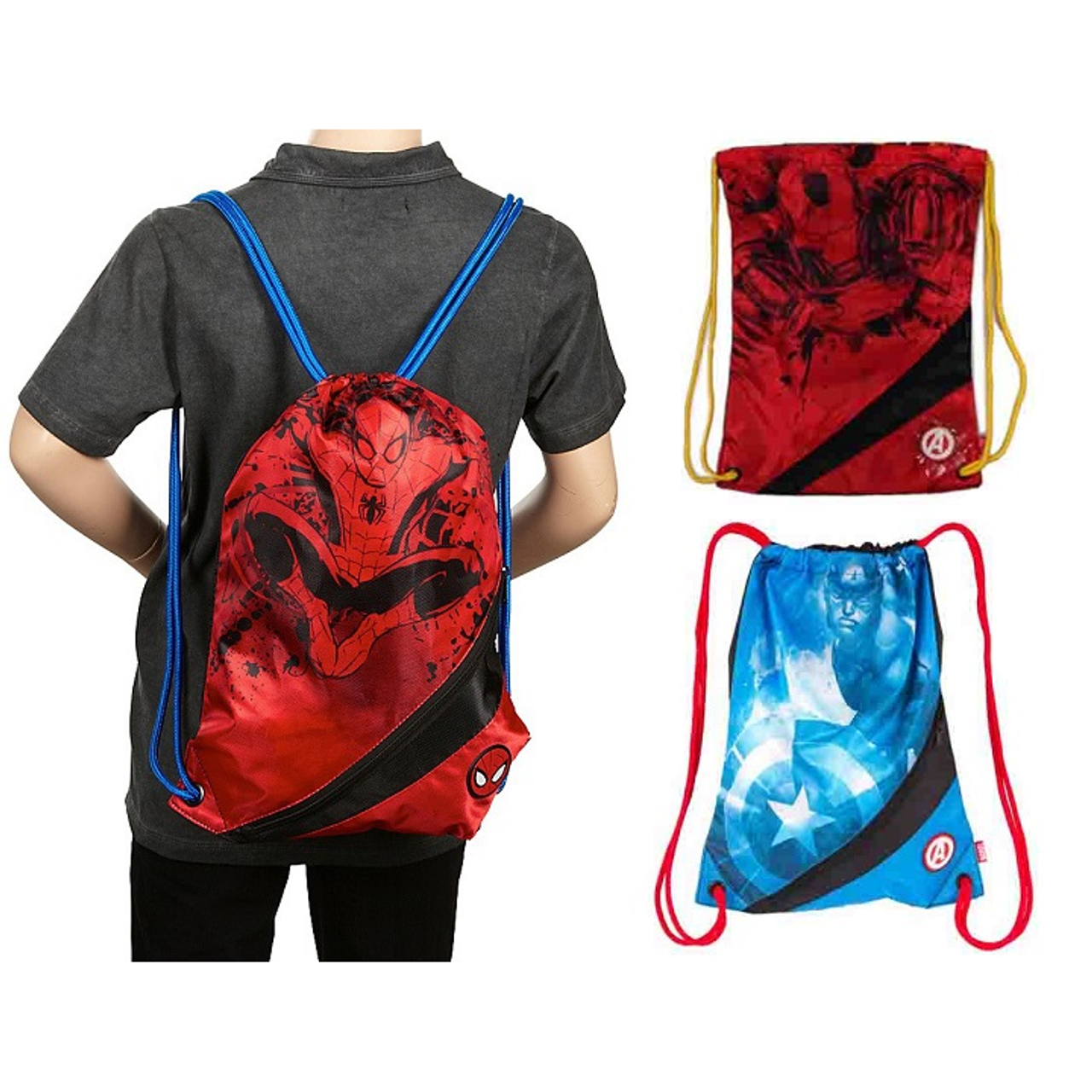 Marvel® Avengers Super Hero Drawstring Backpack product image