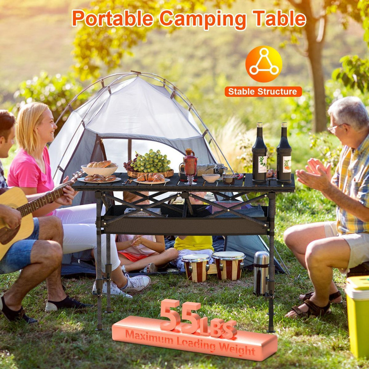 LakeForest Compact Camping Table (3 Sizes) product image