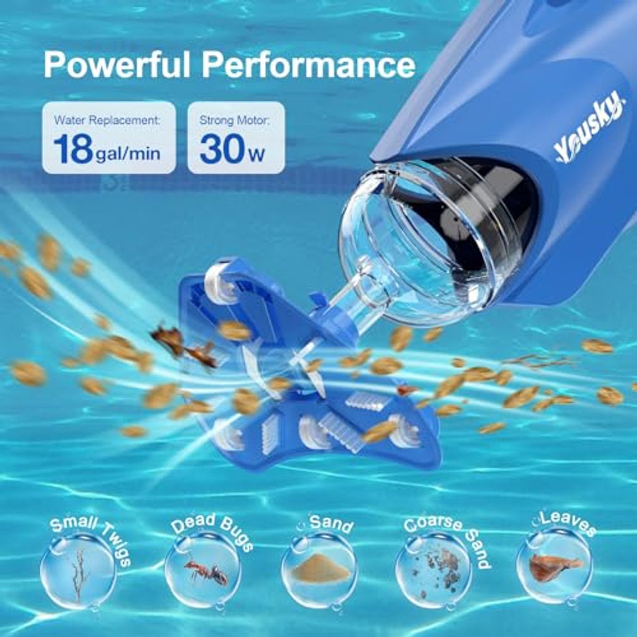 Cordless Pool Vacuum product image