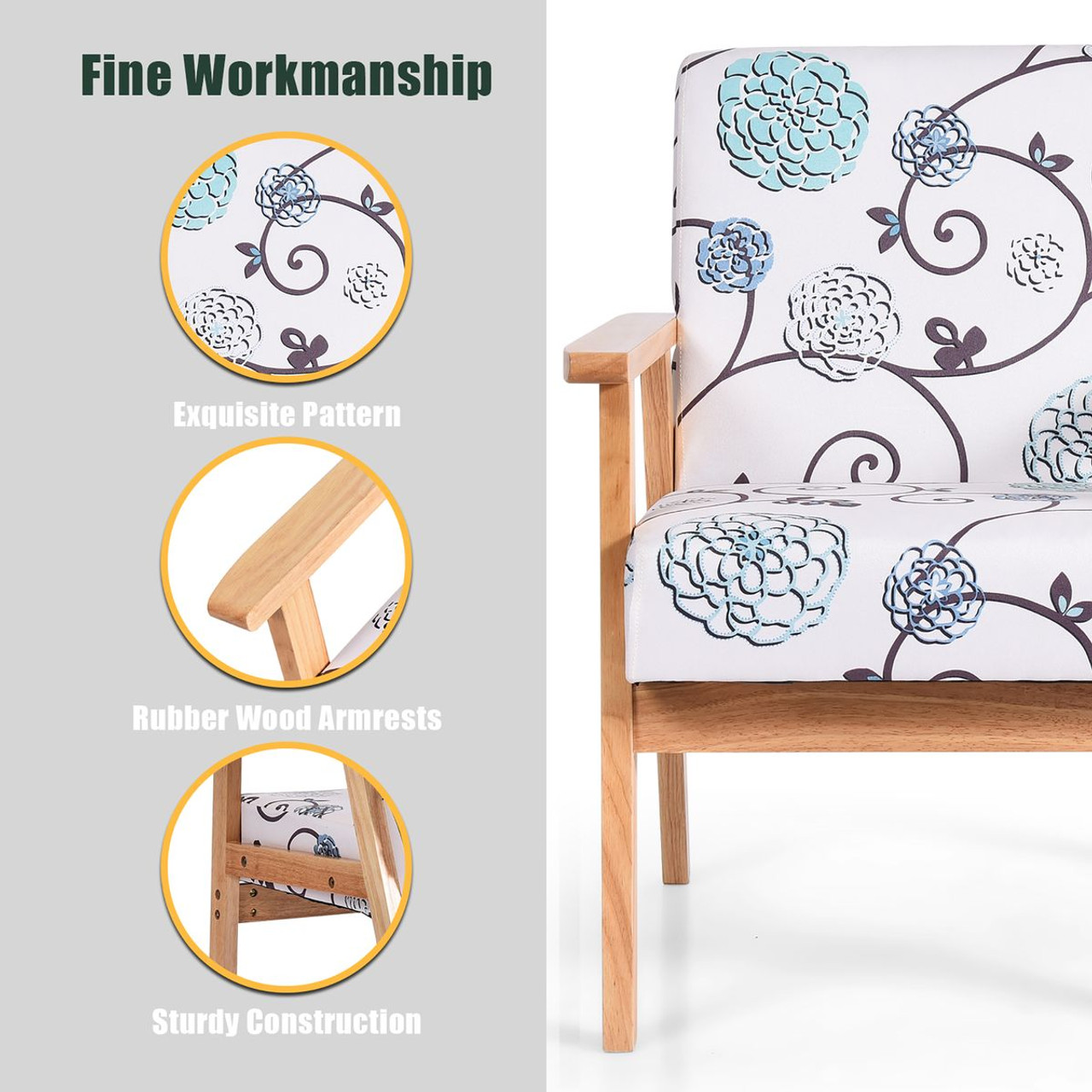 Modern Accent Lounge Armchair product image