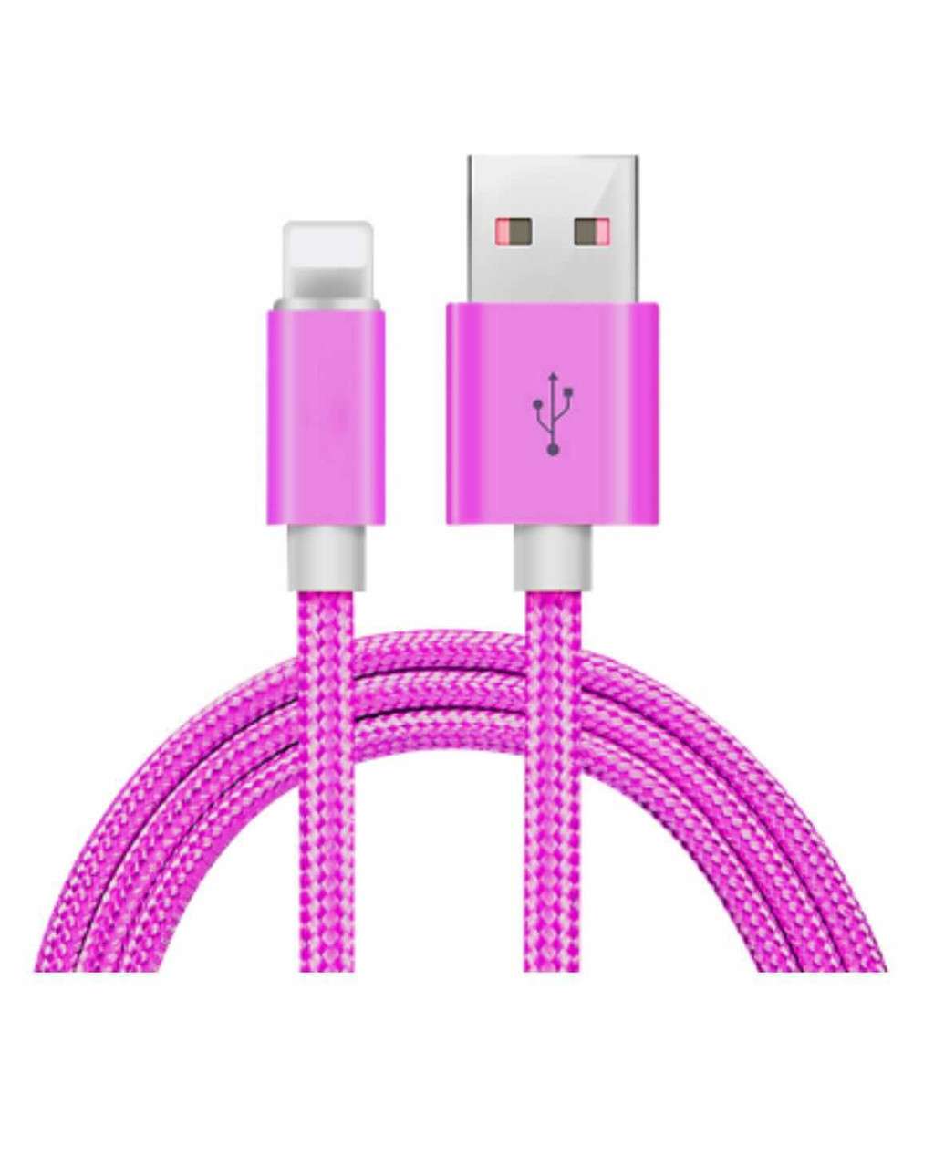 10-Foot Braided Lightning Cables for Apple® Devices (6-Pack) product image
