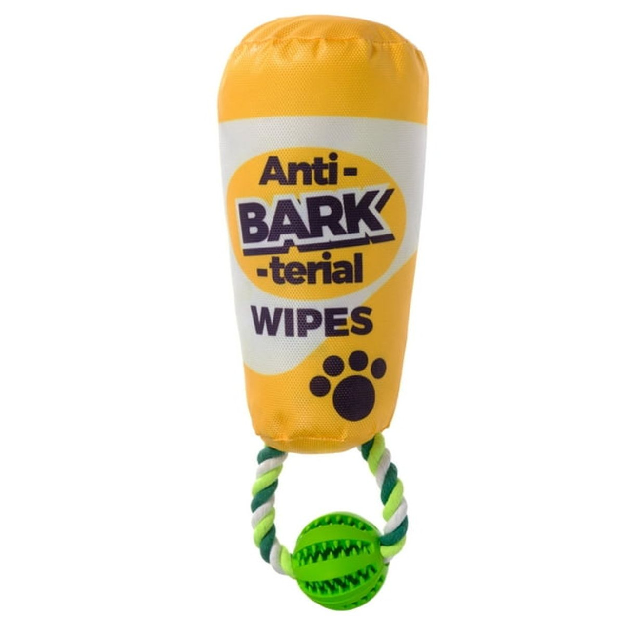14-Inch Durable Soft Plush Squeaky Rope Dog Toy product image