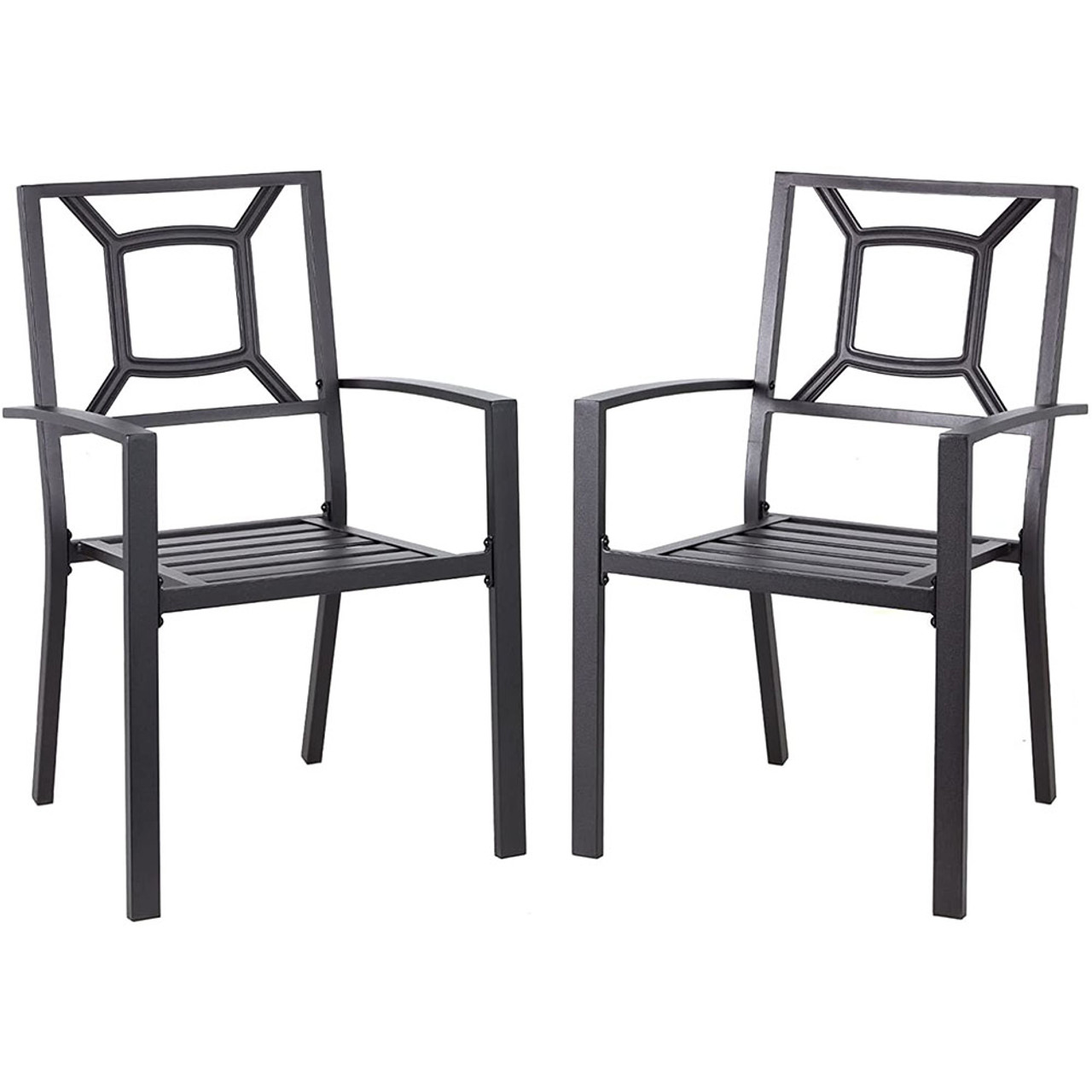 Outdoor Patio Dining Arm Chairs (Set of 2 to 6) product image
