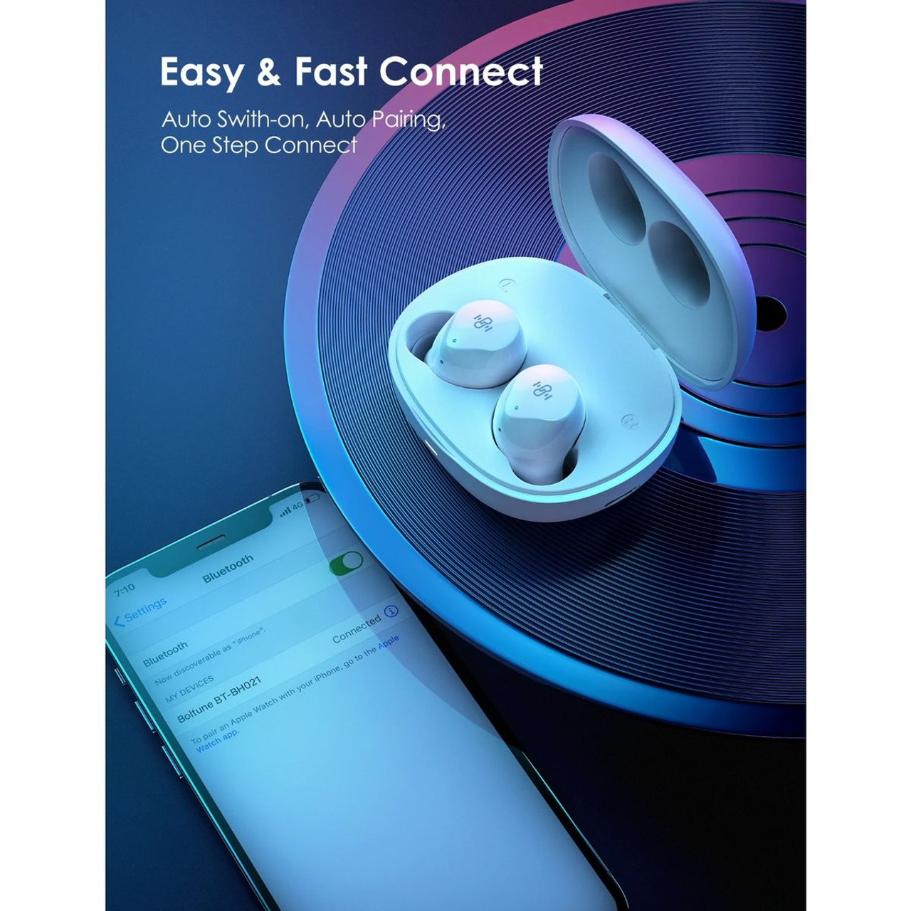 Wireless Earbuds  with 4 Mics product image