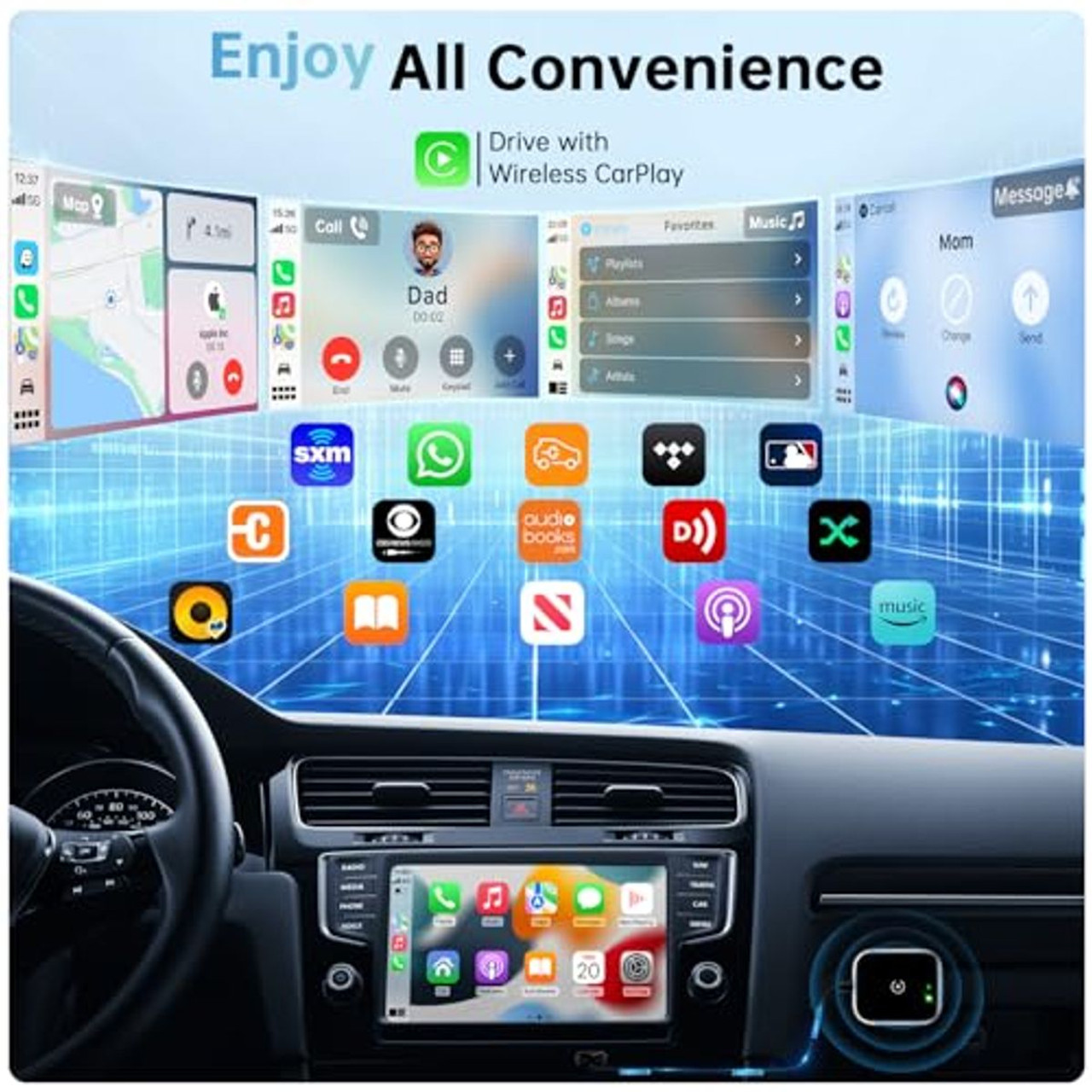 JDG Wireless Carplay Adapter product image