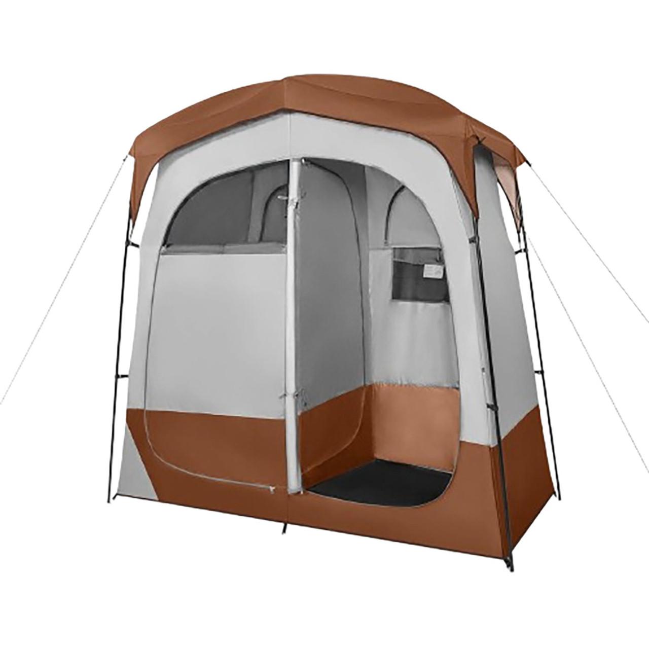 2-Room Privacy Shower Tent with Removable Rain Fly & Inside Pocket product image