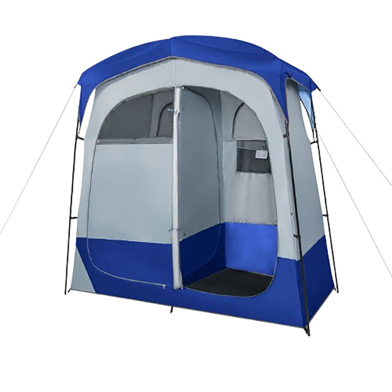 2-Room Privacy Shower Tent with Removable Rain Fly & Inside Pocket product image