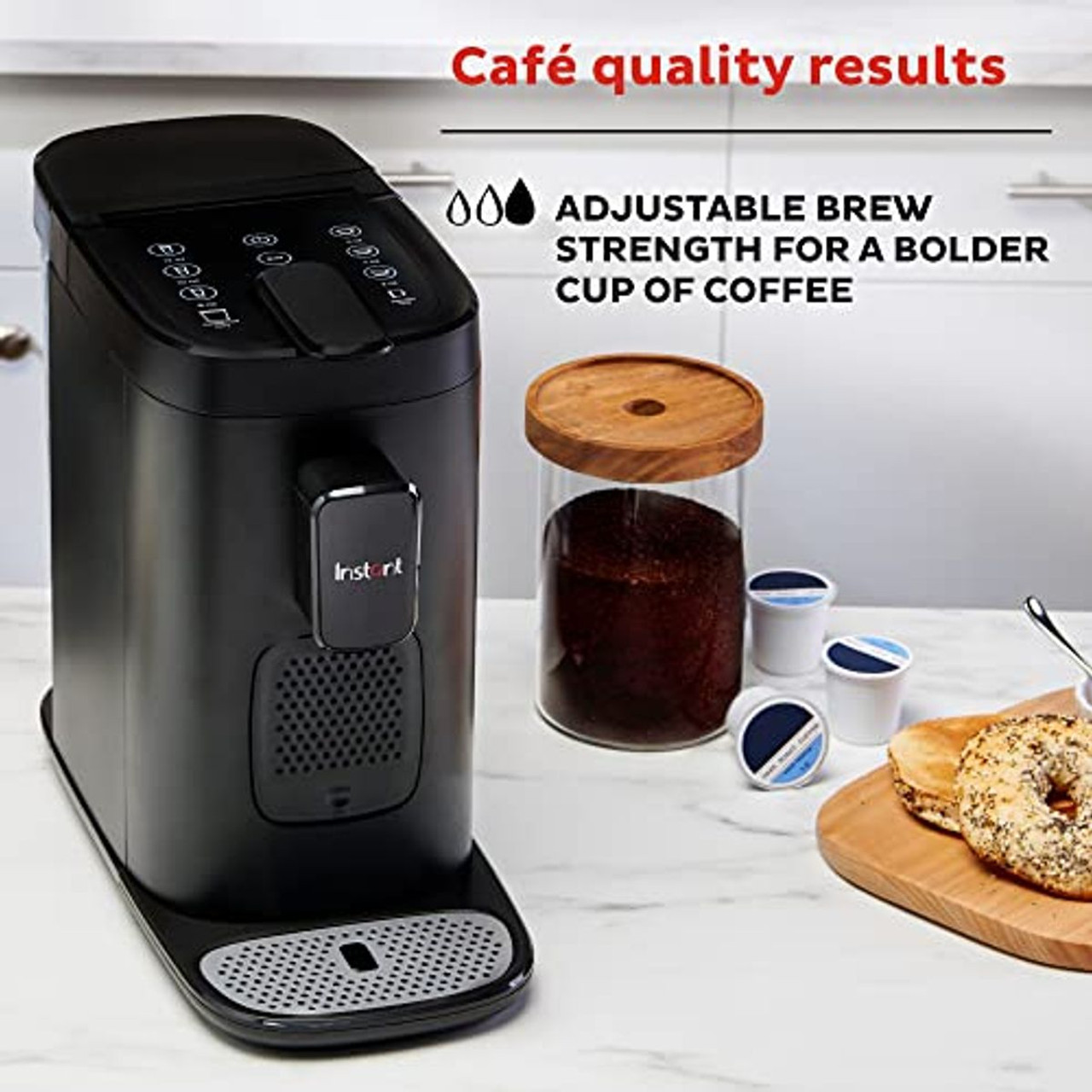 Instant Pot Pod - 3-in-1 Espresso, K-Cup Pod and Ground Coffee Maker product image