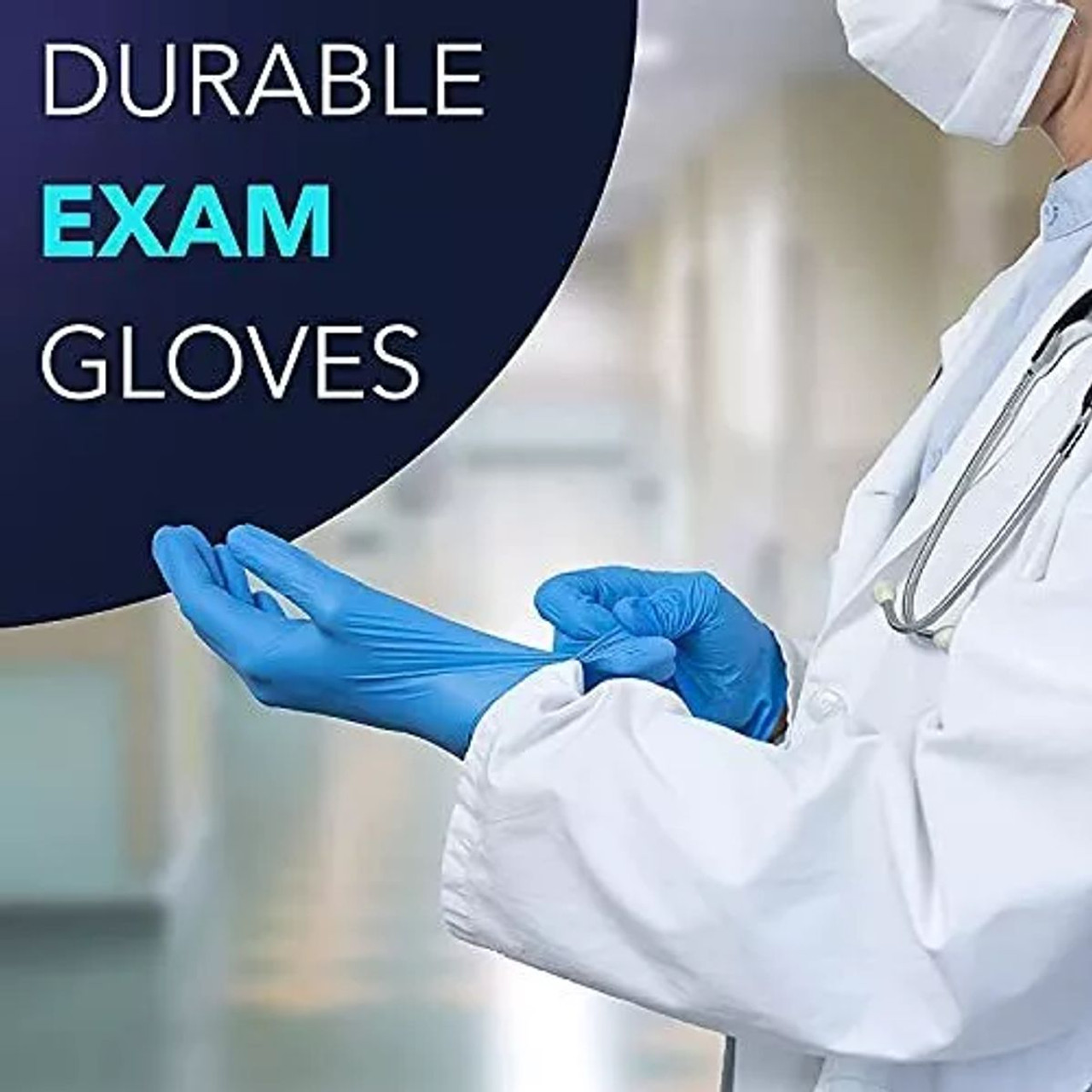 Huayuan Powder Free Nitrile Disposable Gloves product image