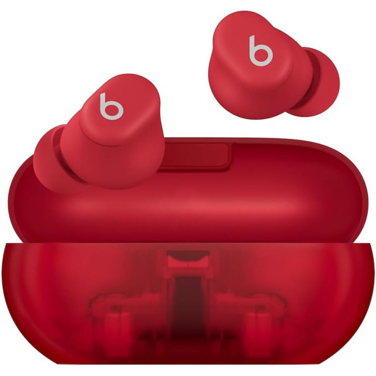 Beats Solo Buds True Wireless Earbuds, Transparent Red  product image