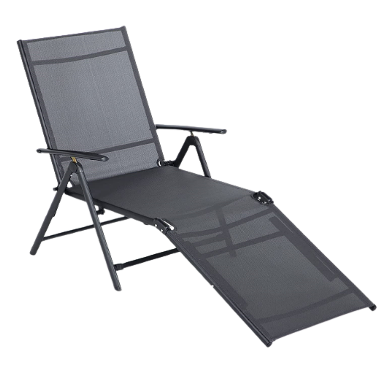 Outdoor Adjustable Chaise Lounge Chair (1- or 2-Pack) product image