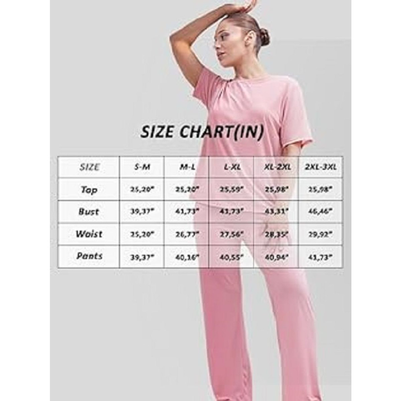 Women's Silky Short Sleeve Pajama Set with Top & Bottom (2-Pack) product image
