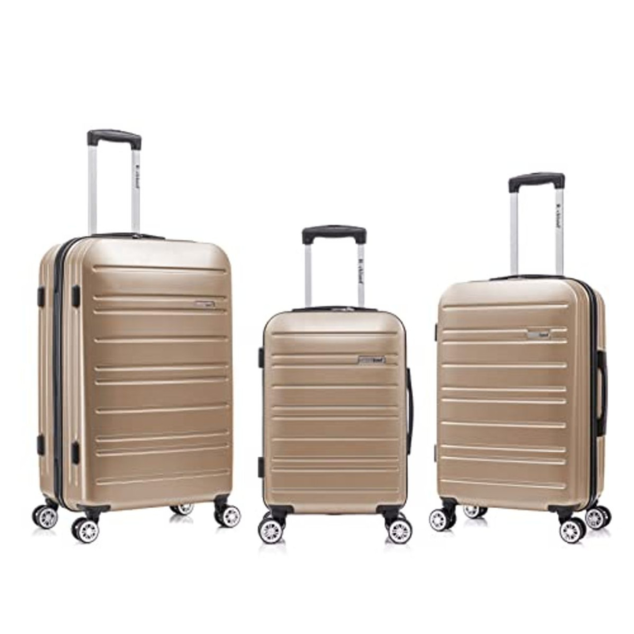 Rockland Irvine Hardside Spinner Wheel Luggage Set (19", 23", 27") product image