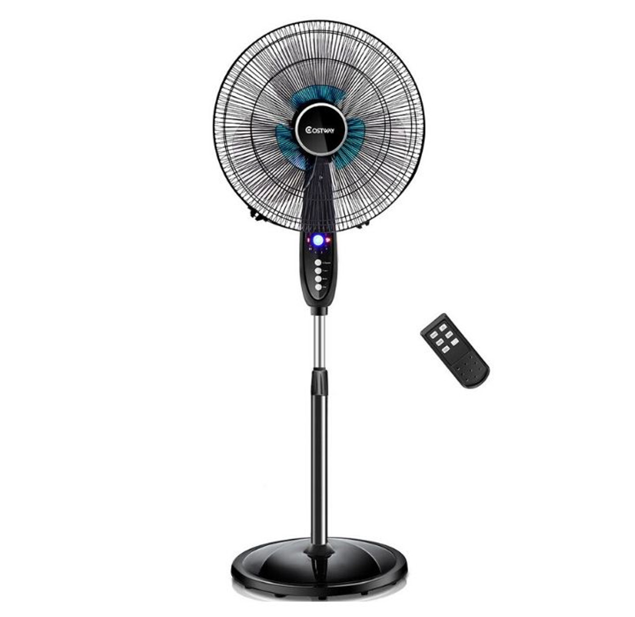 16'' Adjustable Oscillating Pedestal Fan product image