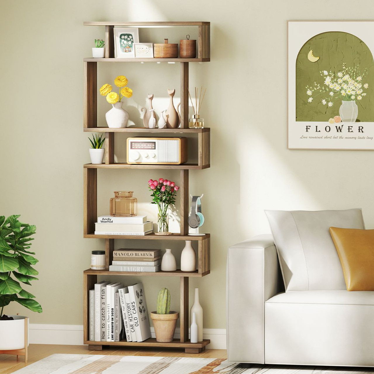 6-Tier Open Bookshelf  product image