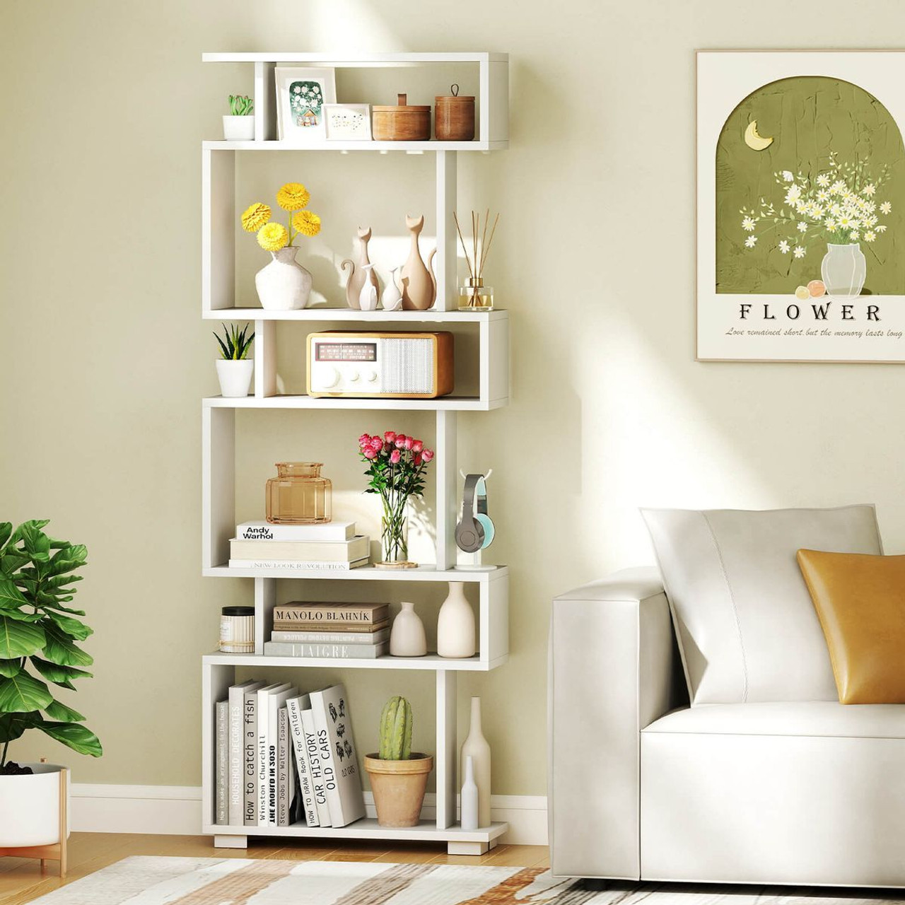 6-Tier Open Bookshelf  product image