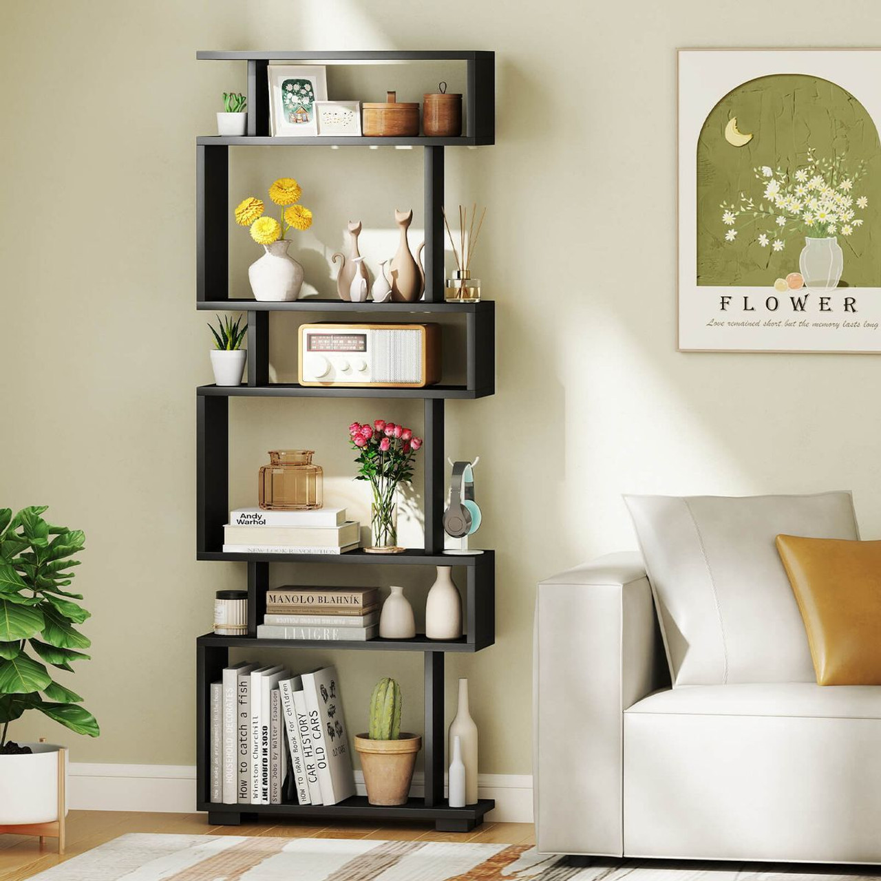 6-Tier Open Bookshelf  product image