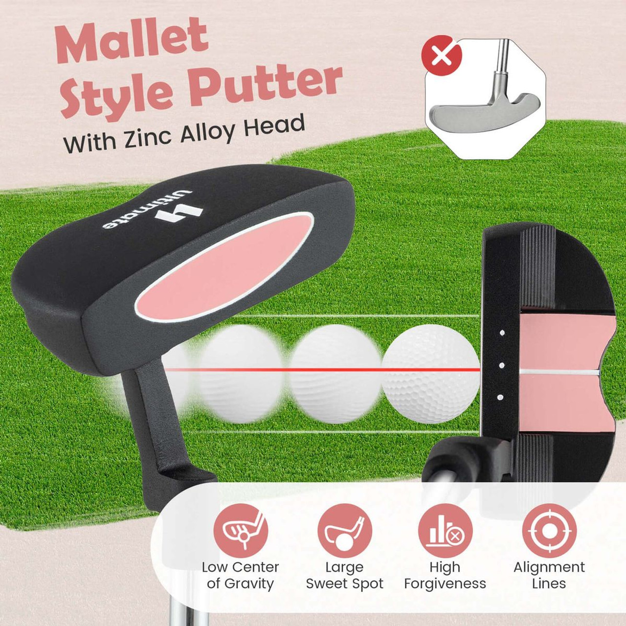 Ultimate 30" Junior Mallet Putter product image