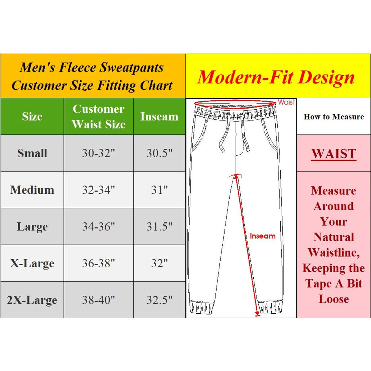 Men's Slim-Fit Fleece Jogger Sweatpants (3-Pack) product image