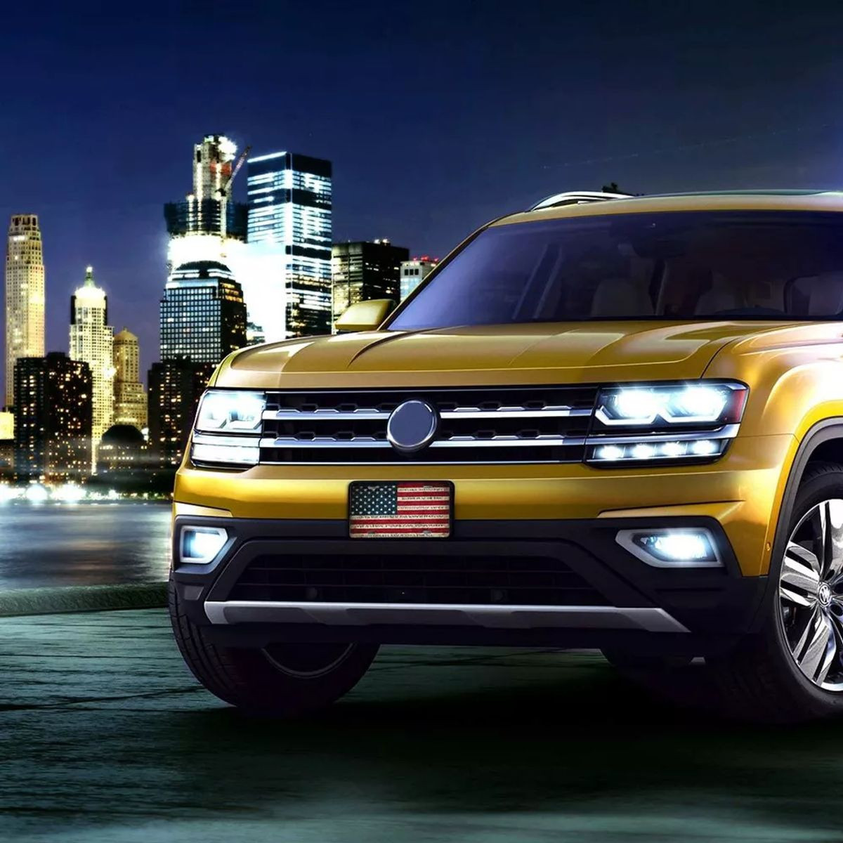 Tactical Novelty Usa Flag License Plate product image