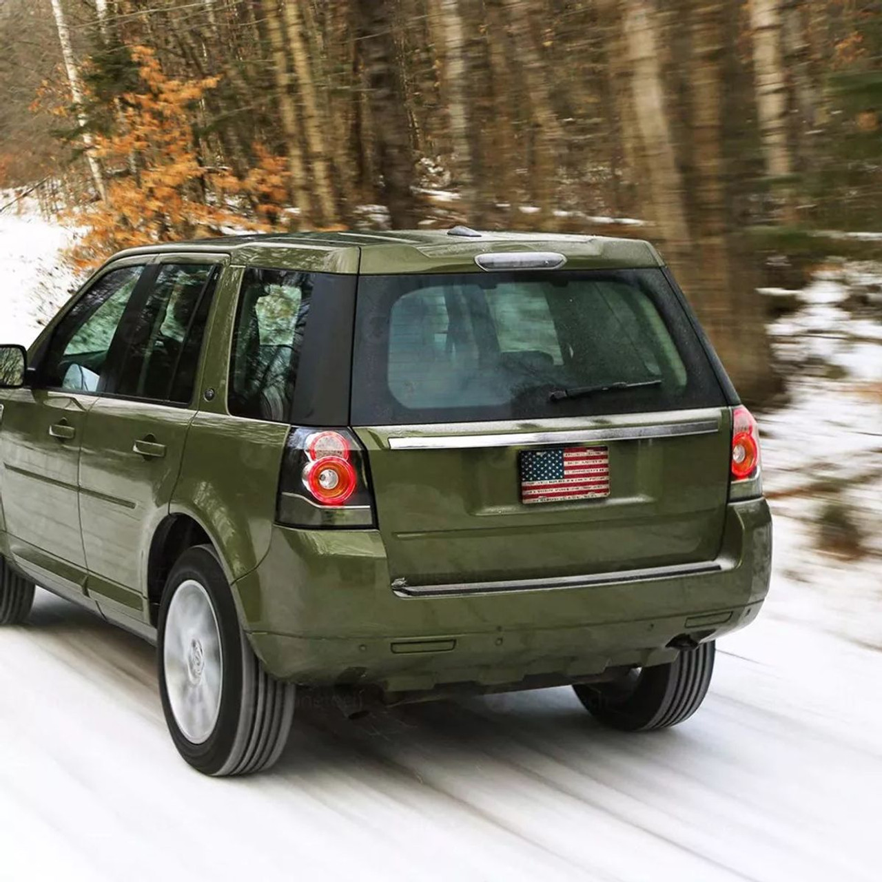 Tactical Novelty USA Flag License Plate product image