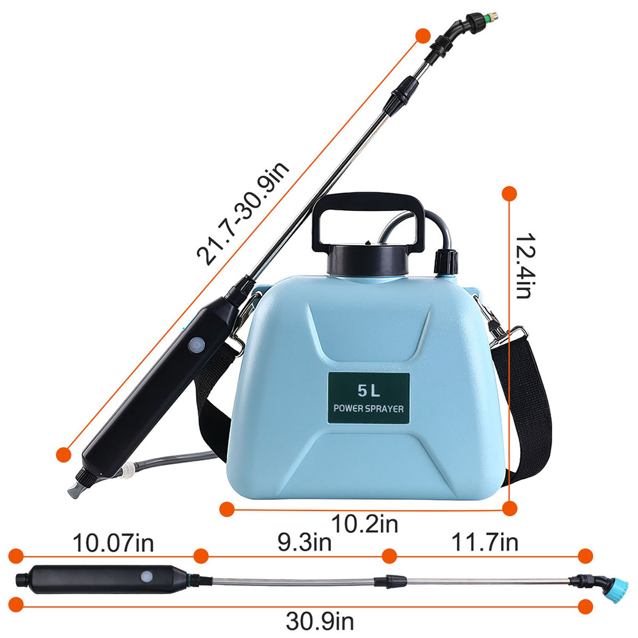 5L Electric Garden Plant Pump Sprayer product image