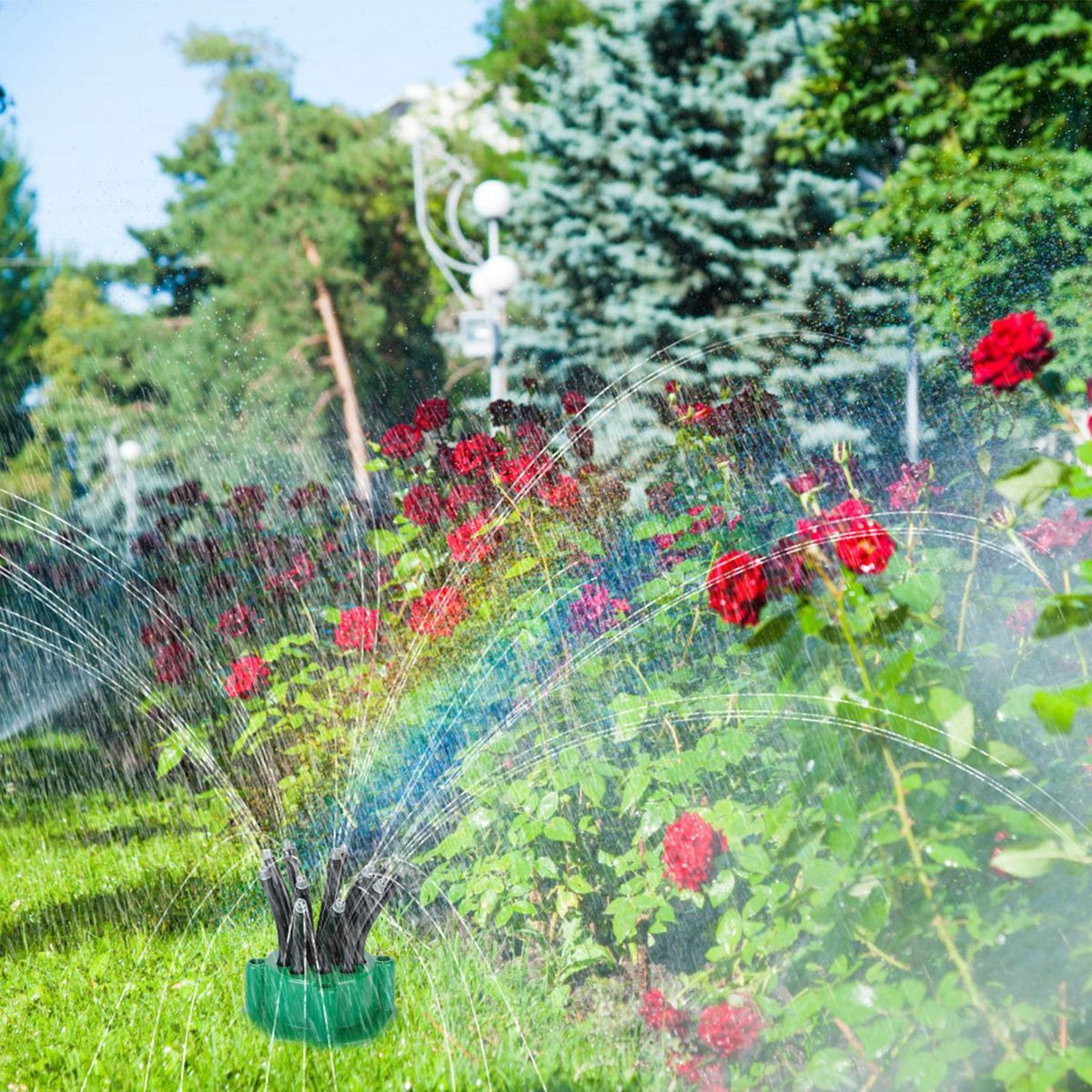360-Degree Flexible Lawn Sprinkler product image