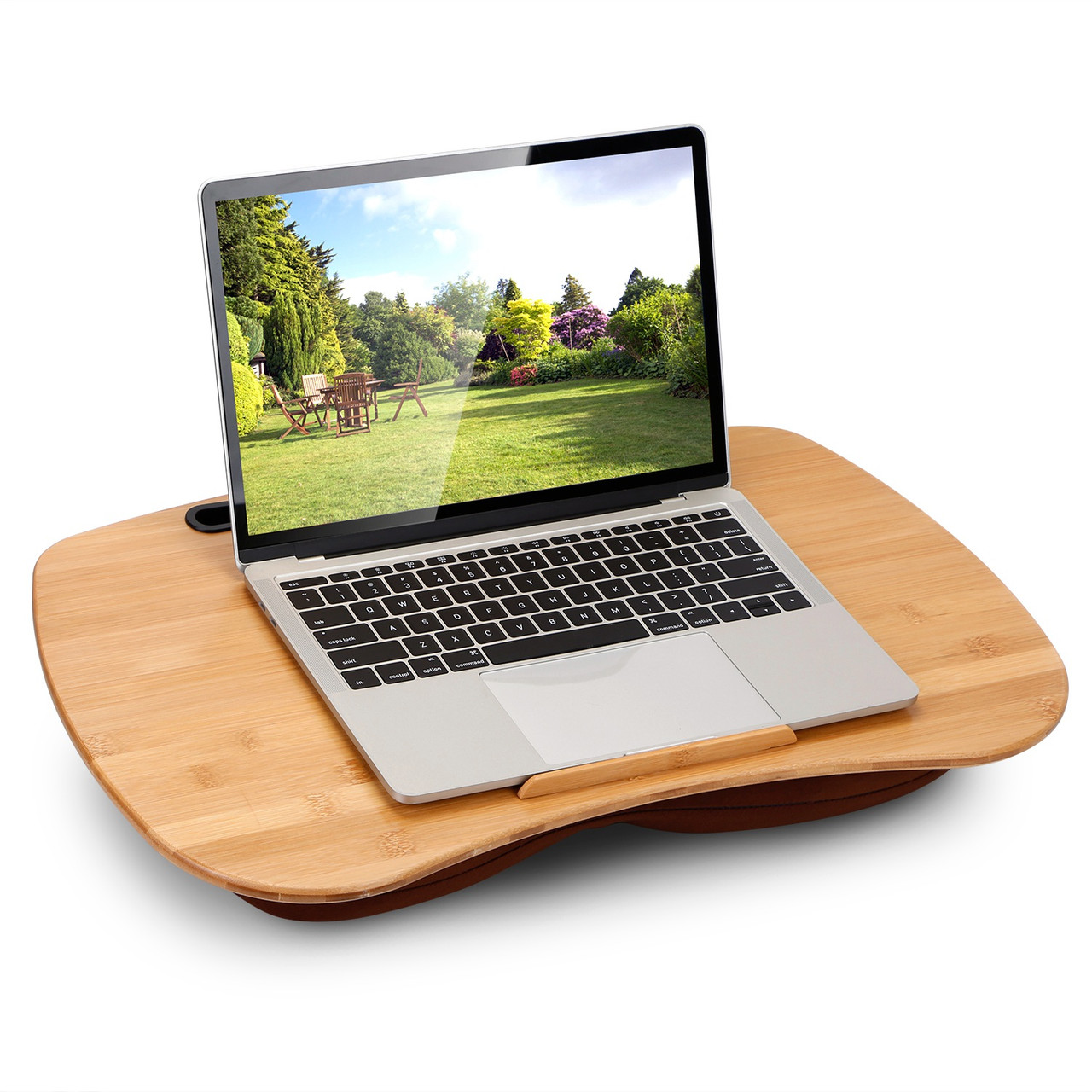 iMounTEK® Bamboo Laptop Lap Desk with Pillow Cushion product image