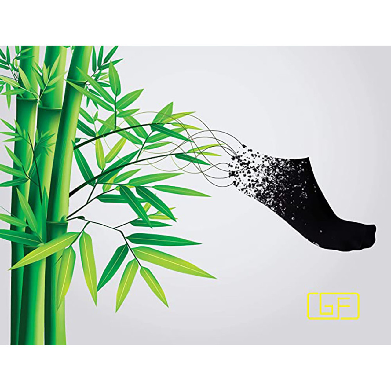 Bamboo Moisture-Wicking No-Show Unisex Ankle Socks (5-Pairs) product image