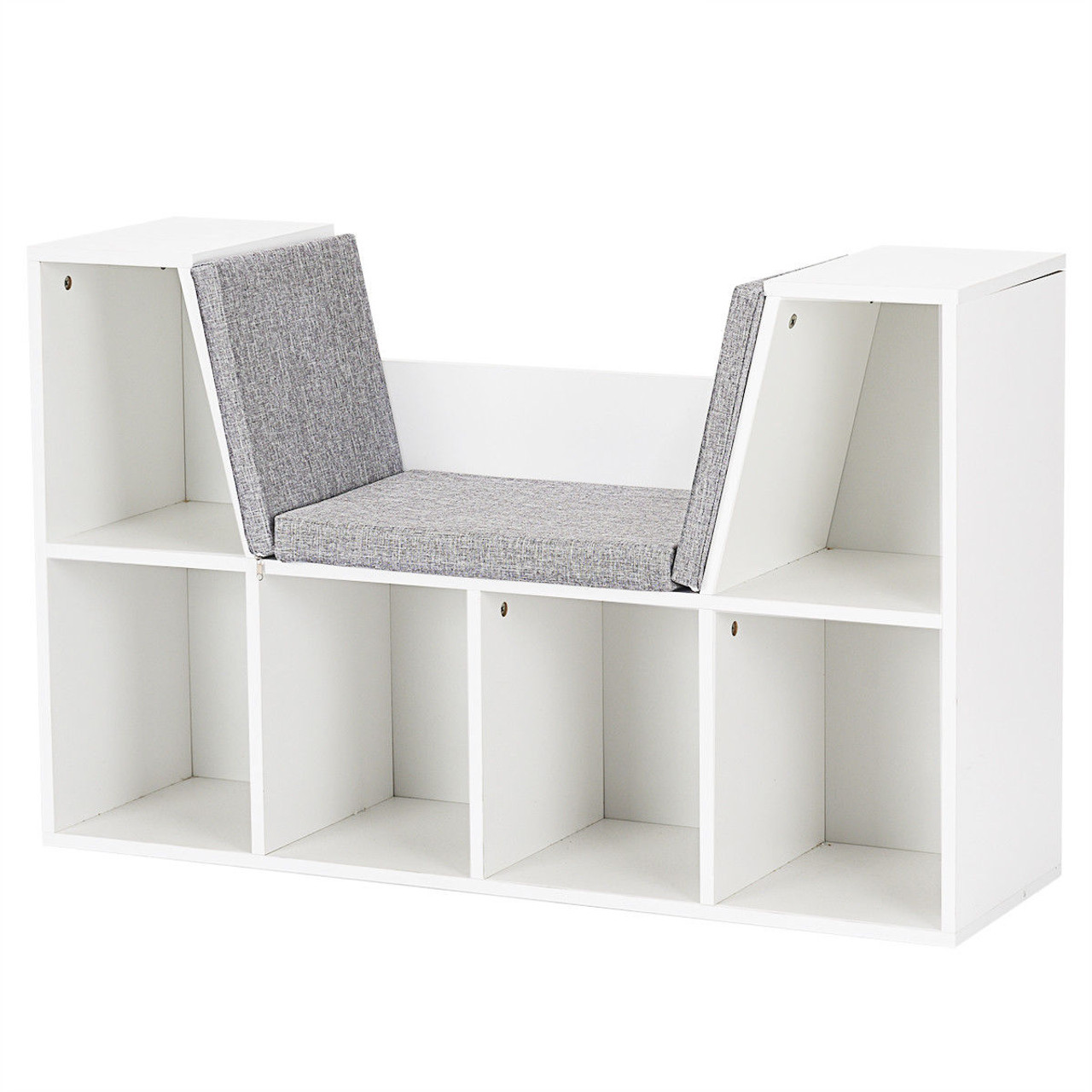 Kids' 6-Cubby Storage Cabinet Bookcase product image