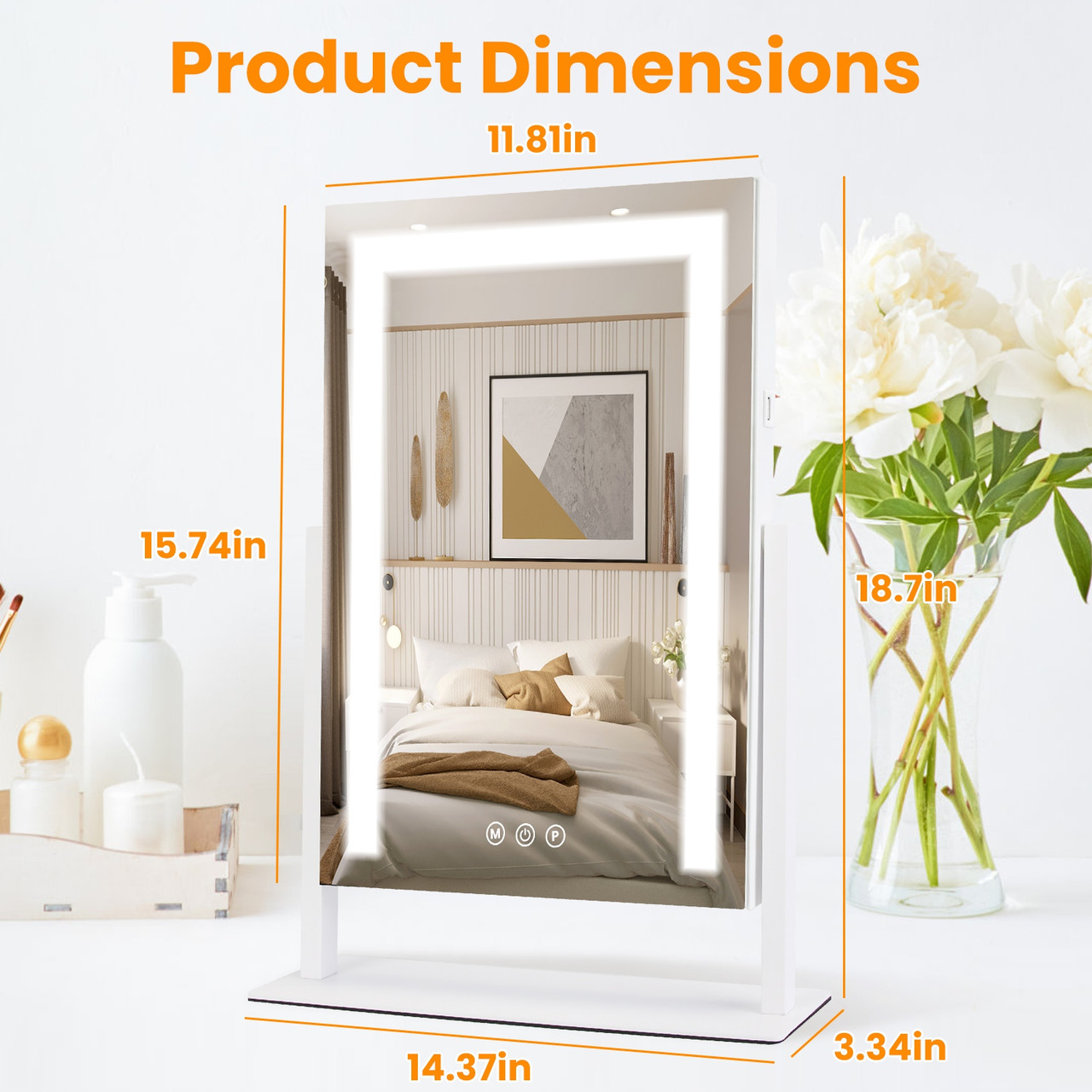 Laromni Lighted Vanity Mirror product image