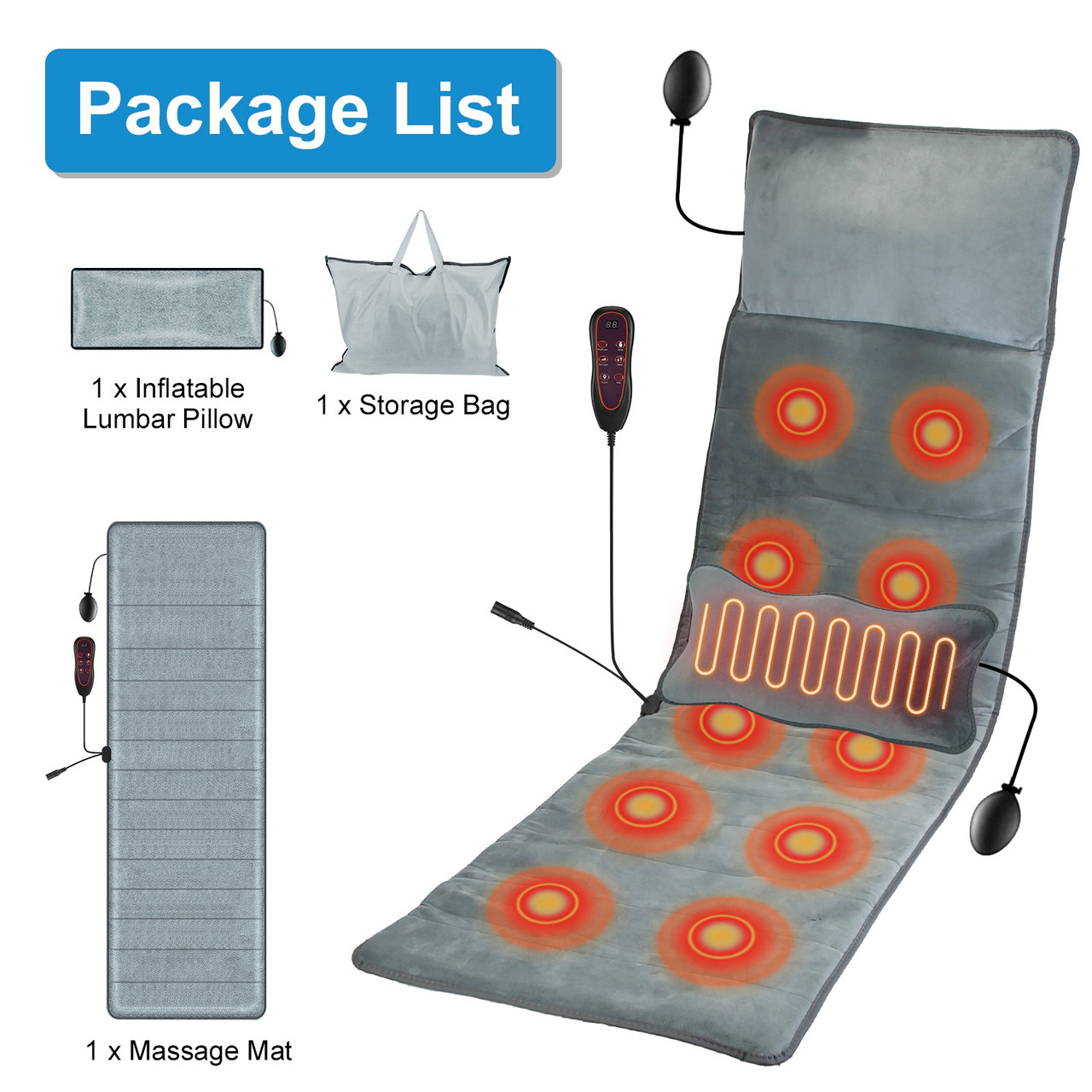 iMounTEK Full Body Electric Massage Mat product image