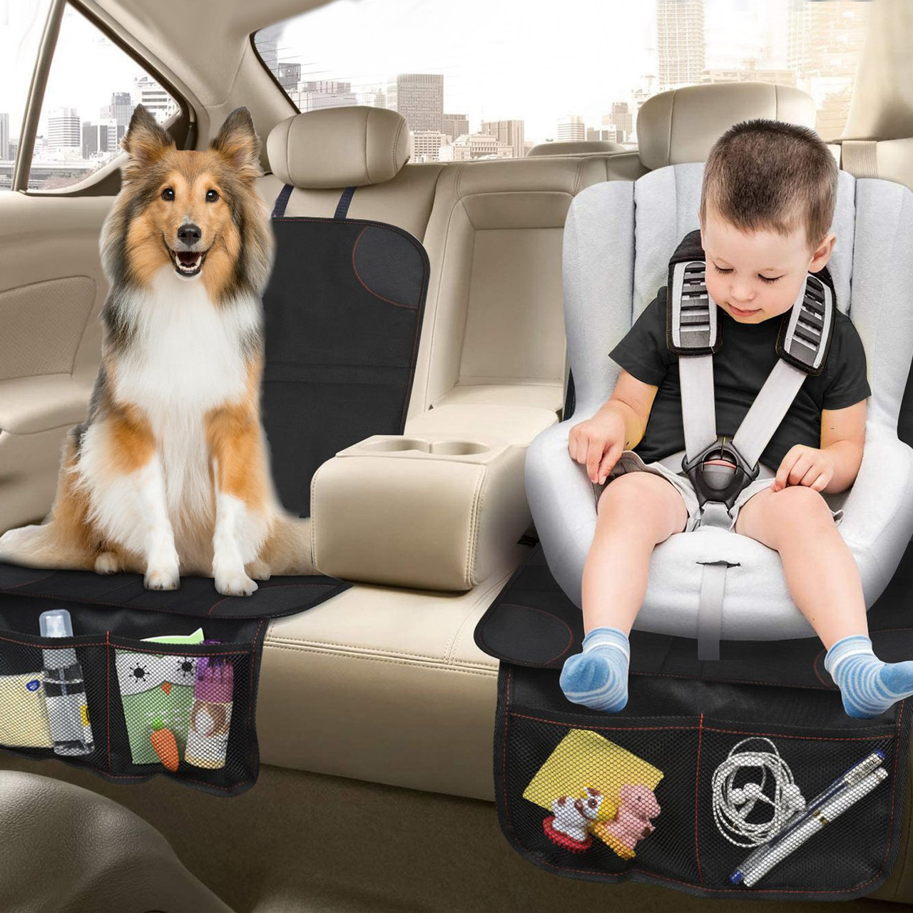 iMounTEK Car Seat Protector Cushion (2-Pack) product image