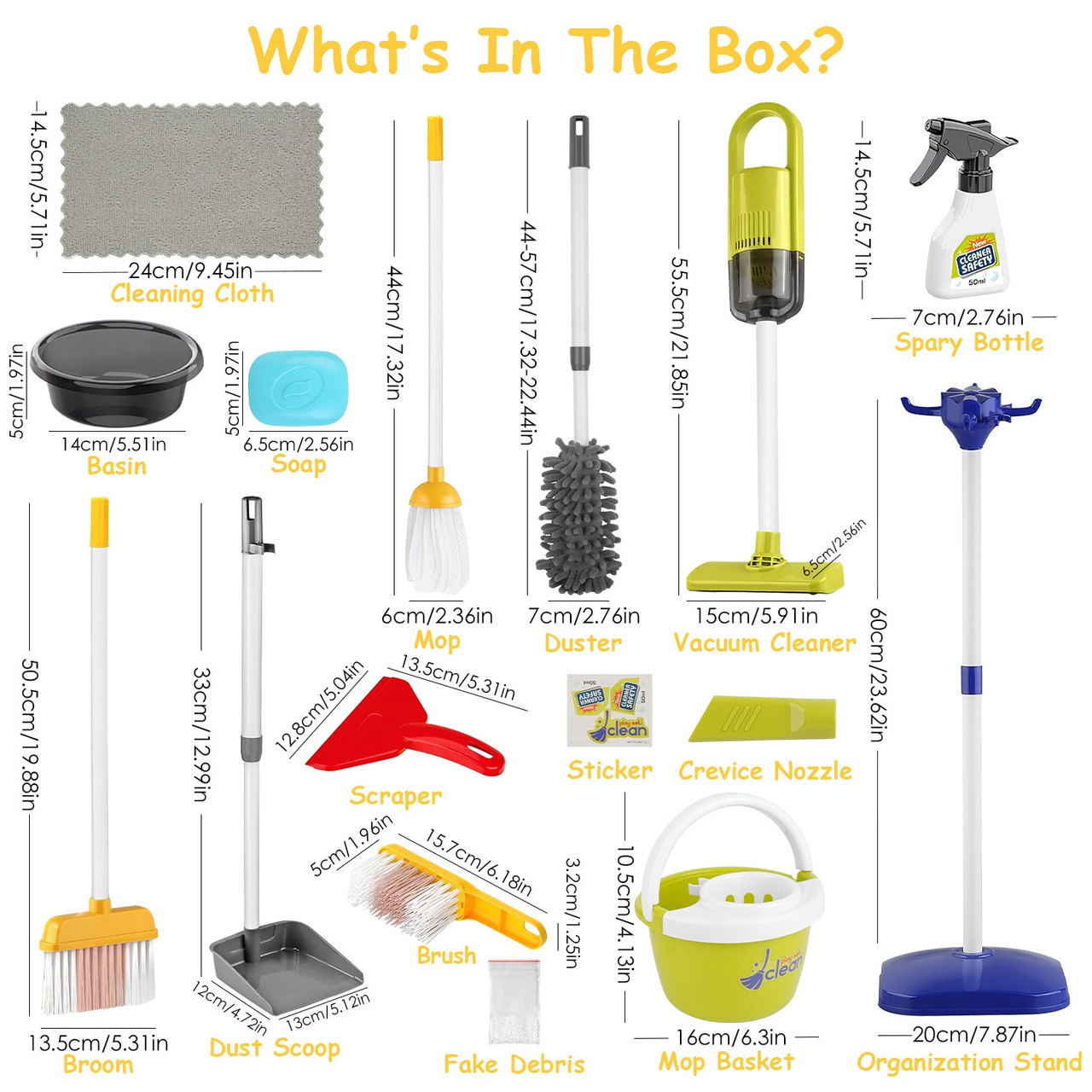 BabyLuv 14-Piece Kids' Cleaning Set product image