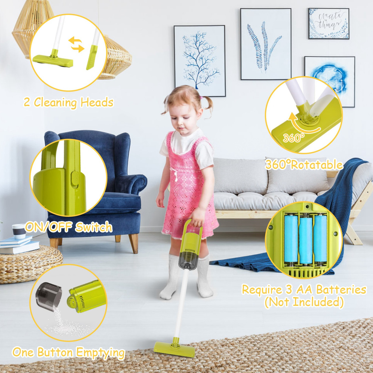 BabyLuv 14-Piece Kids' Cleaning Set product image