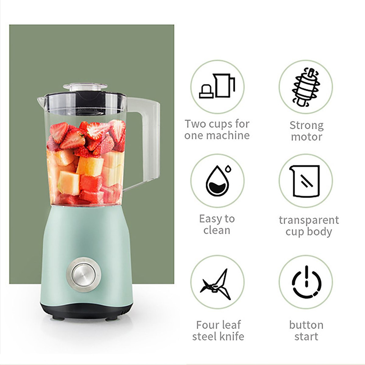 Zummy 50 oz. Capacity Power Blender 1500W product image