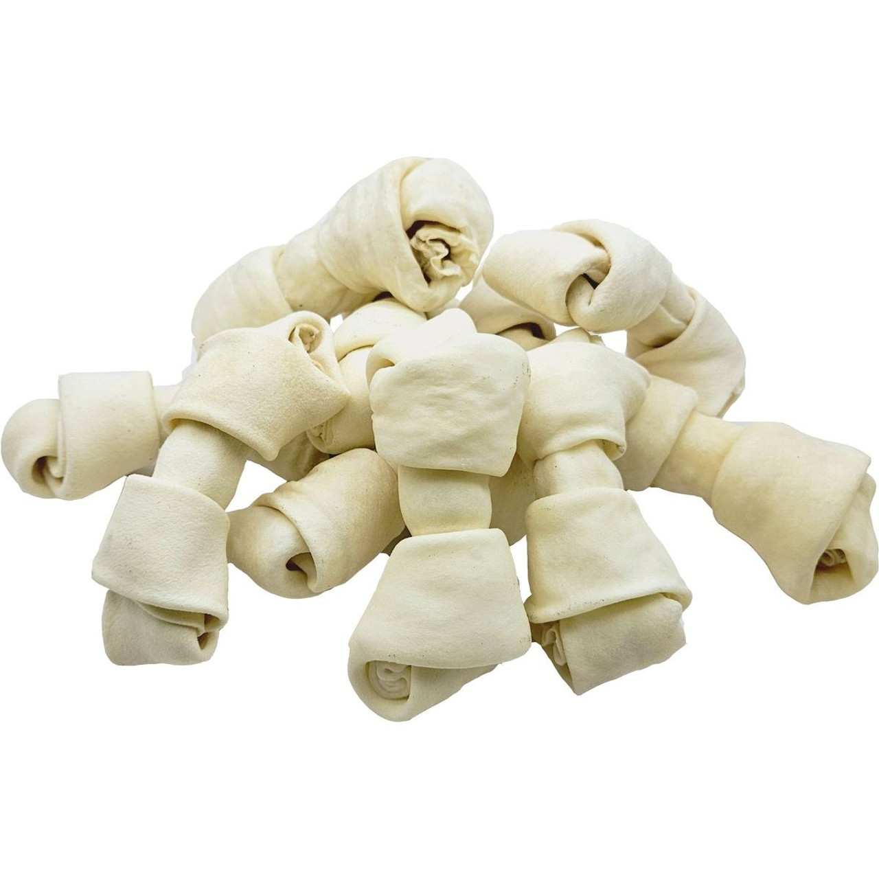 4-5" Knotted Premium Rawhide Dog Treats product image