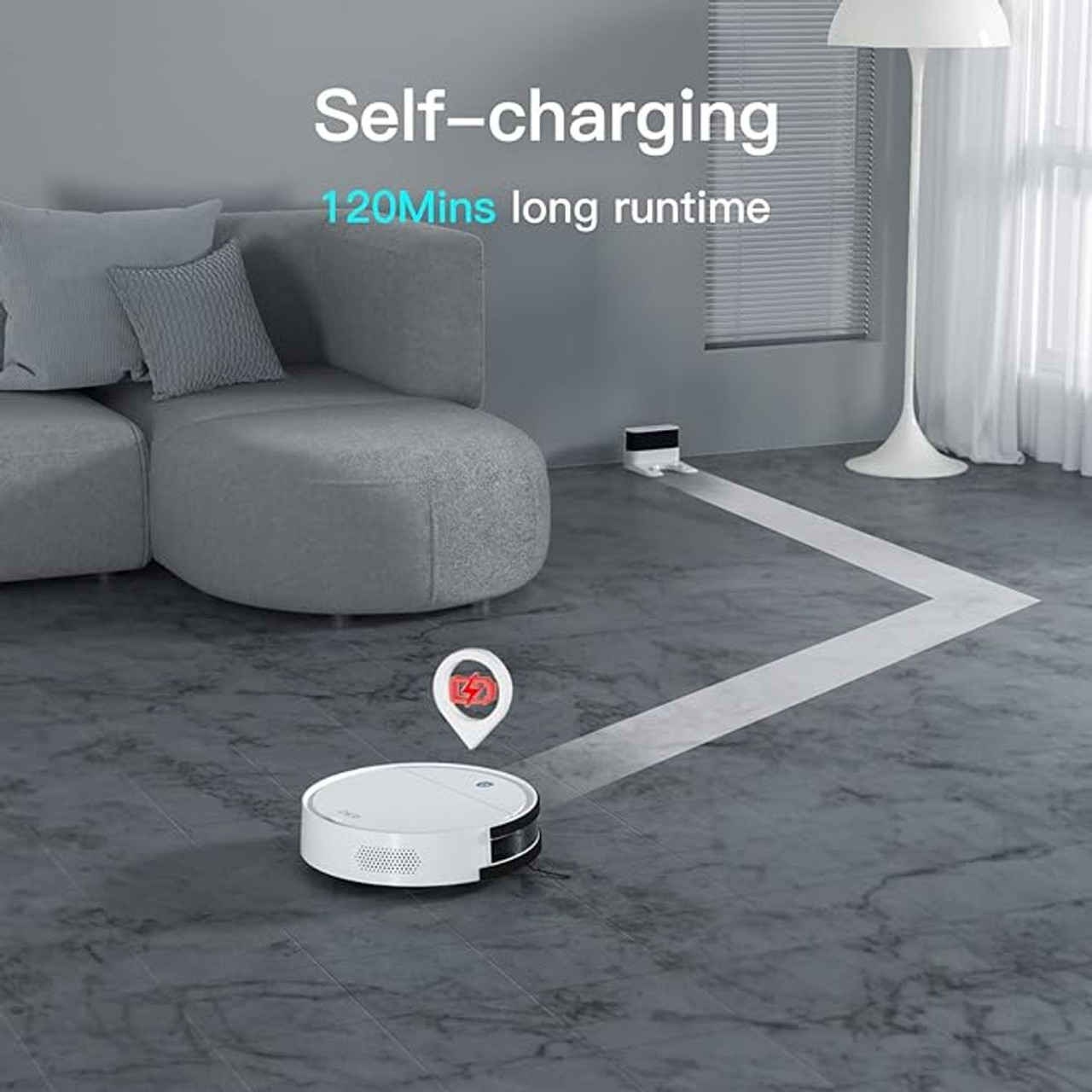 OKP LIFE K5 Robot Vacuum product image